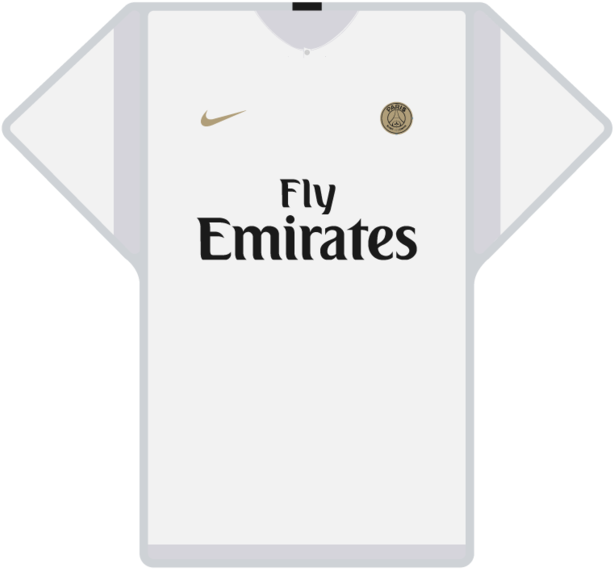 Fly Emirates Sponsored Football Jersey