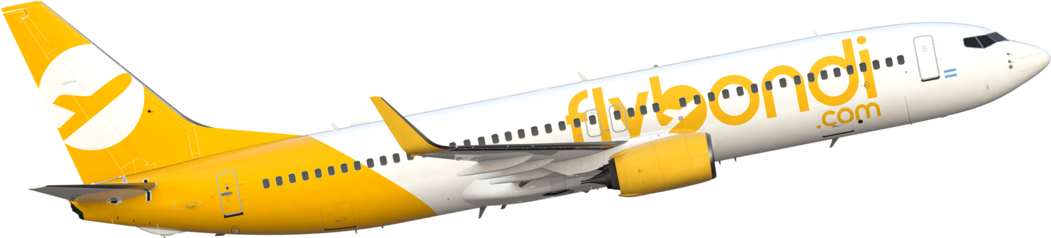 Flybondi Boeing Aircraft Midflight