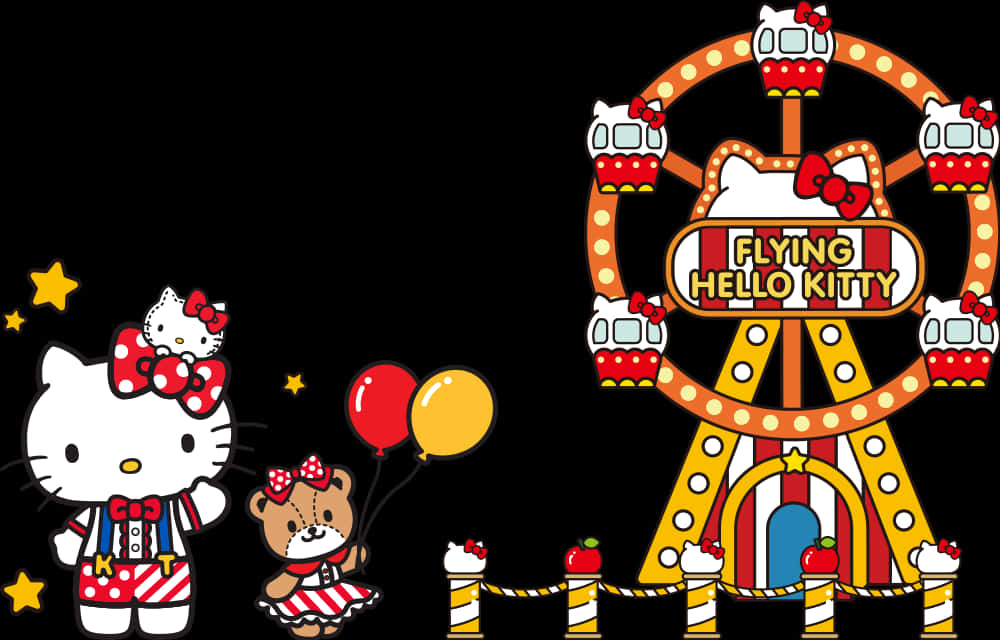 Flying Hello Kitty Carnival Theme