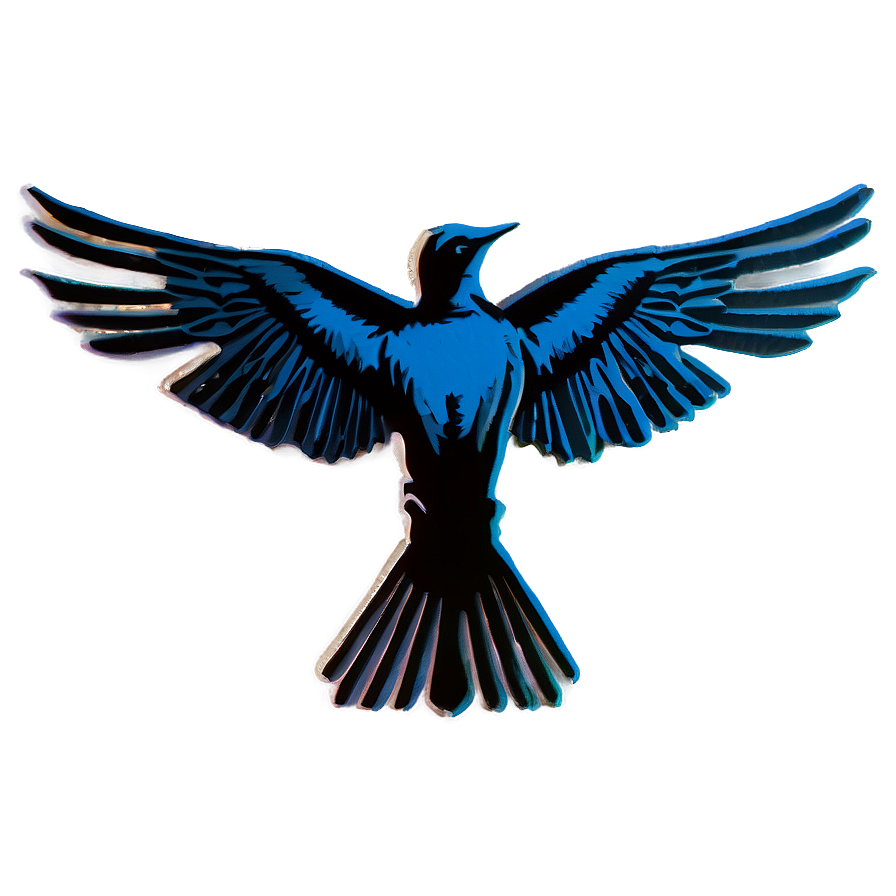 Flying Mockingjay Silhouette Png Hgq