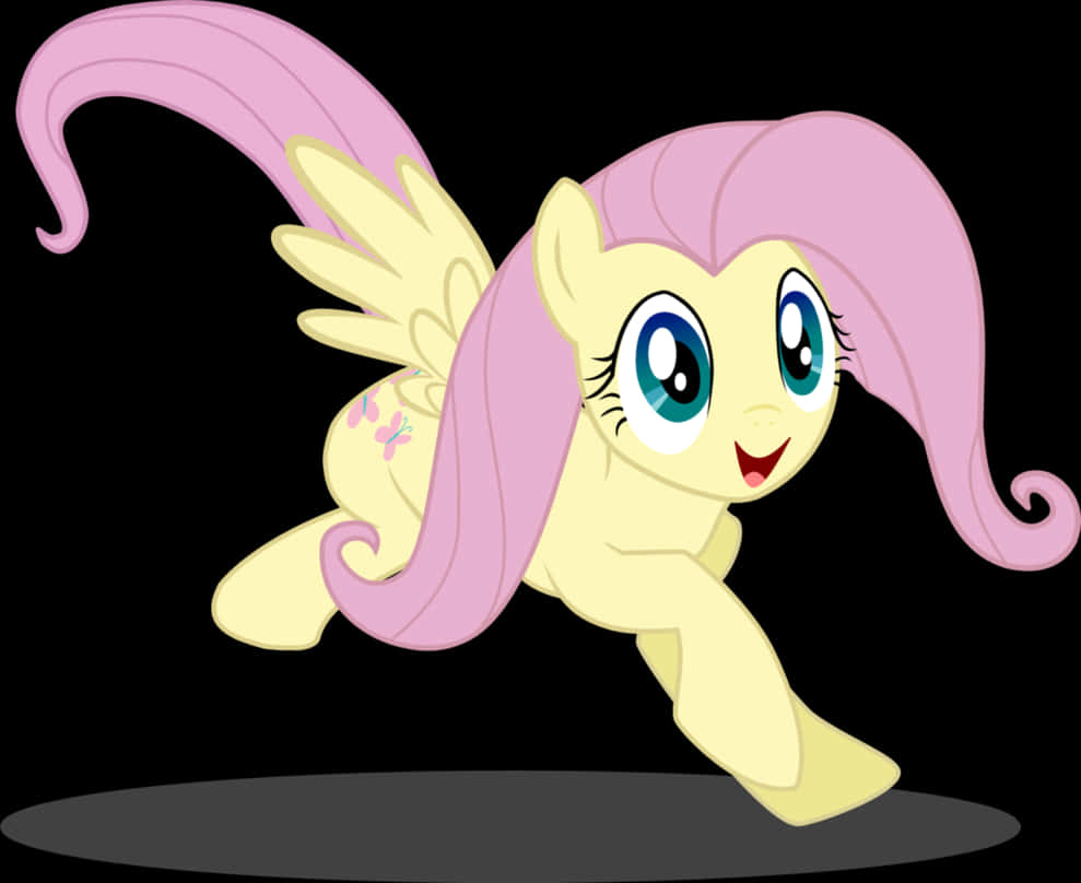 Flying Pink Pony Character