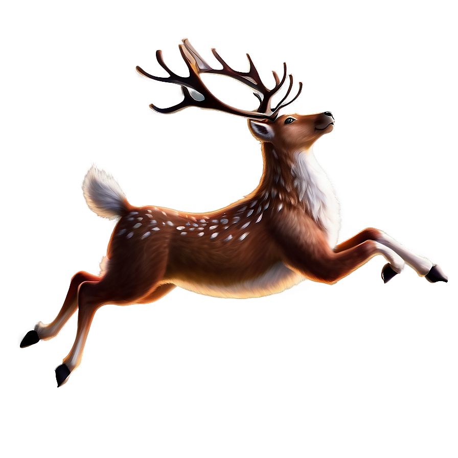 Flying Reindeer Png Cpm