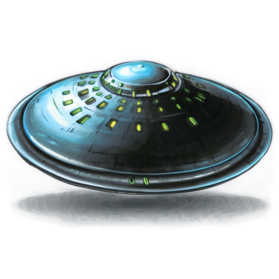 Flying Saucer Illustration Png 72