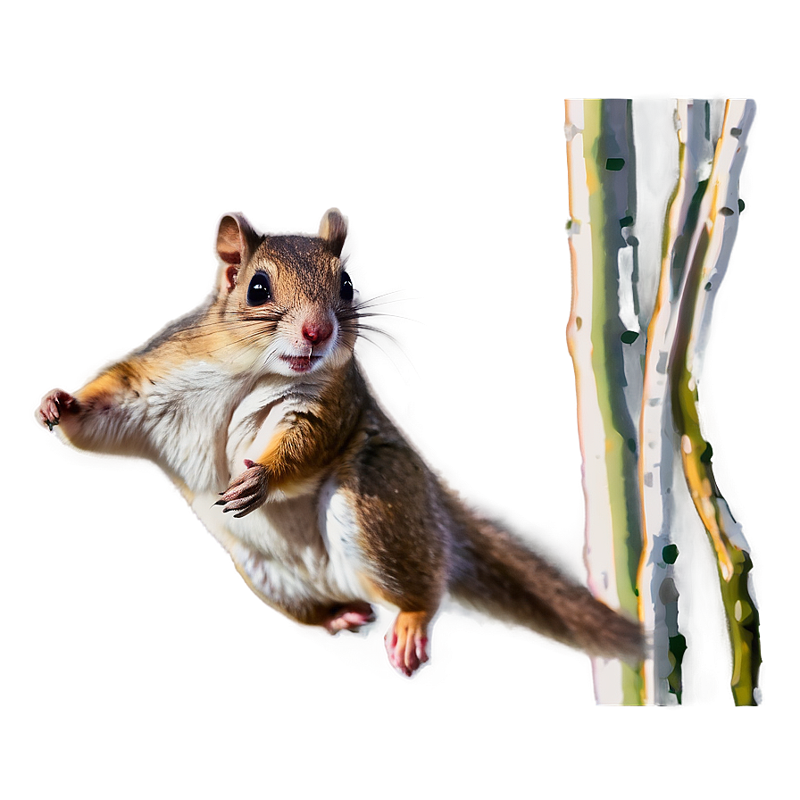 Flying Squirrel In Action Png Dlq89