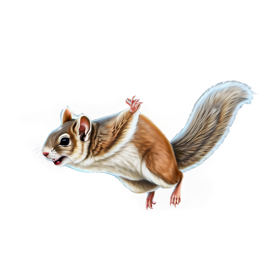 Flying Squirrel Sketch Png Liq90