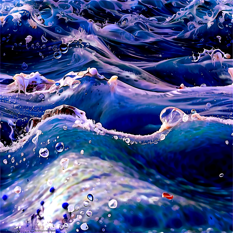 Foamy Water Waves Png Ihr