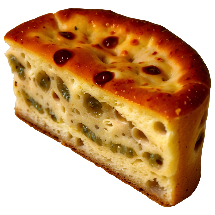 Focaccia Bread Slice Png Cqu