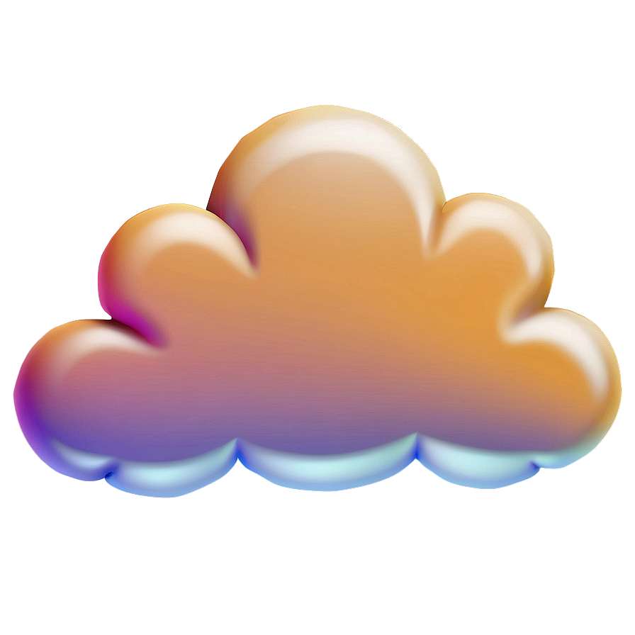 Foggy Cloud Emoji Png Qgy