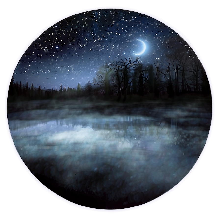 Foggy Night Overlay Png Qvi56