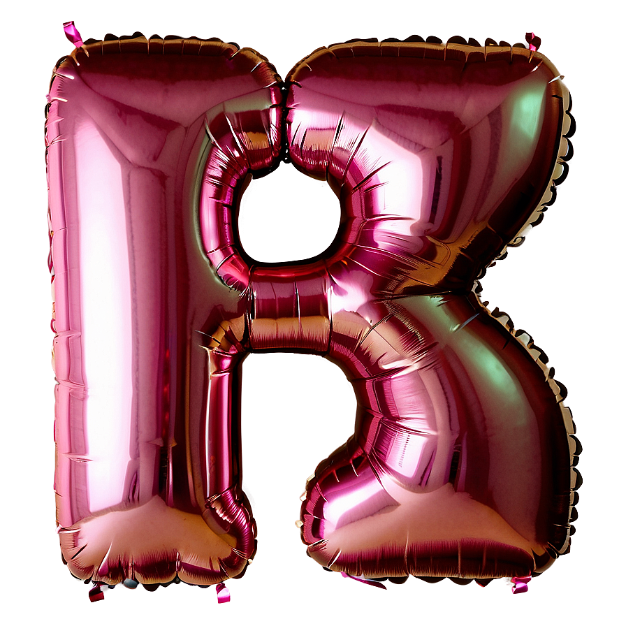 Foil Balloon Letter Png Qml