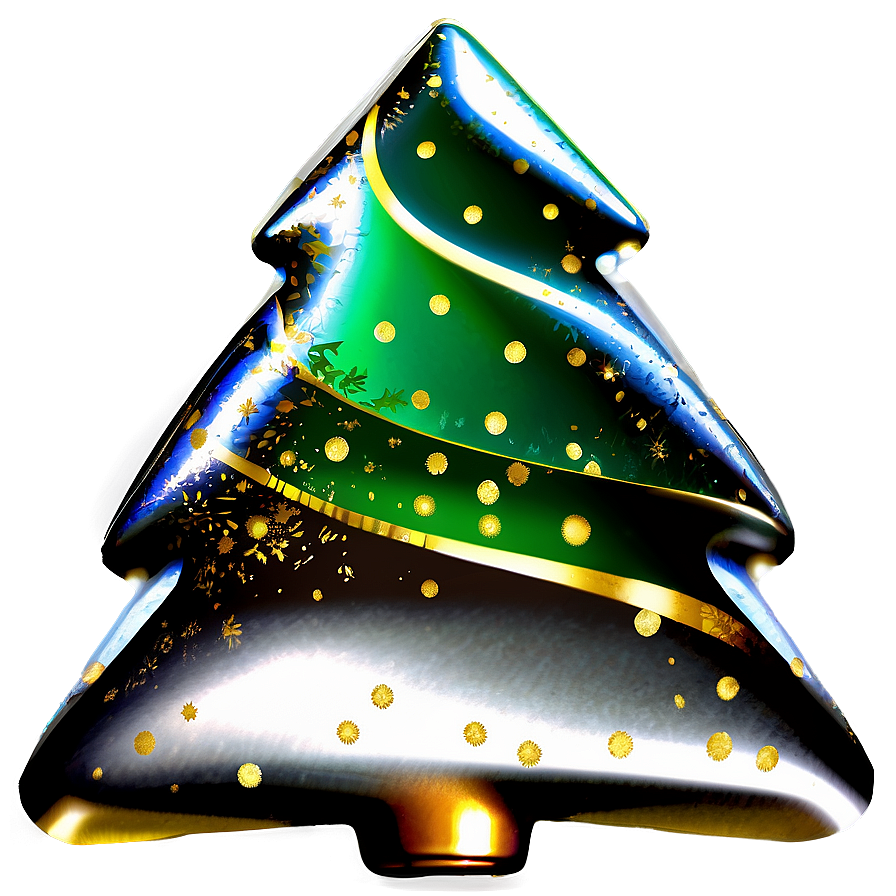 Foil Christmas Tree Png Bnf