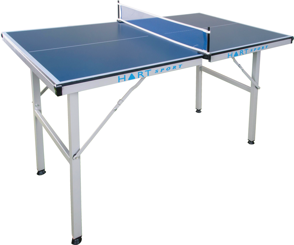 Foldable Ping Pong Table Blue