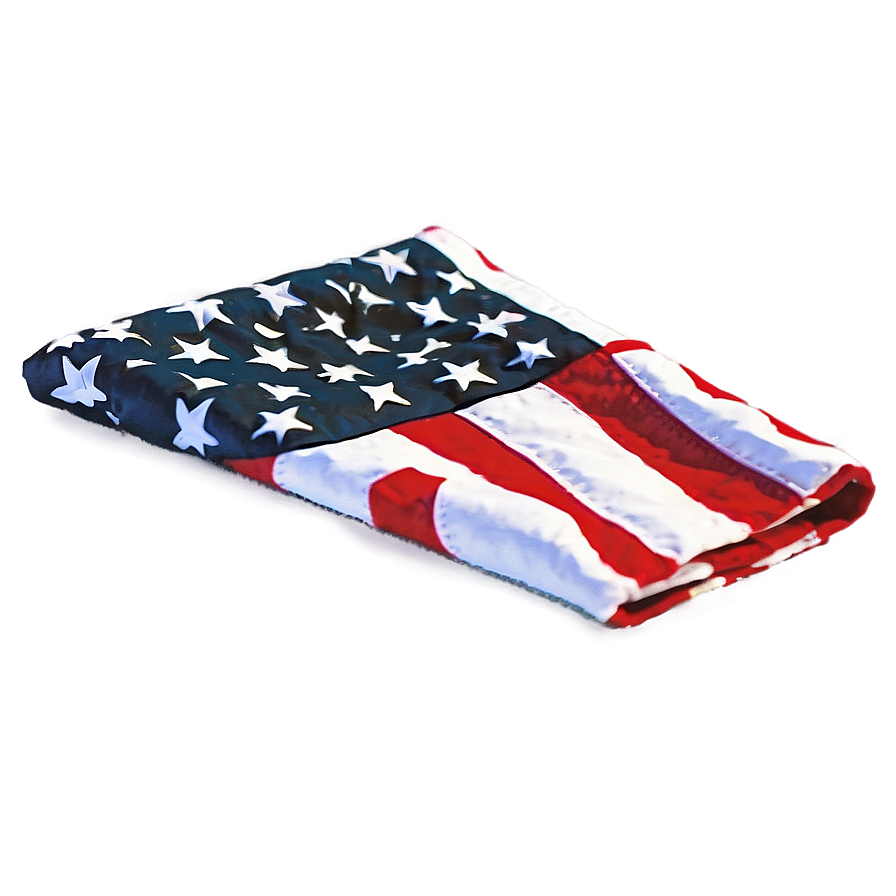 Folded American Flag Transparent Png Qpg96