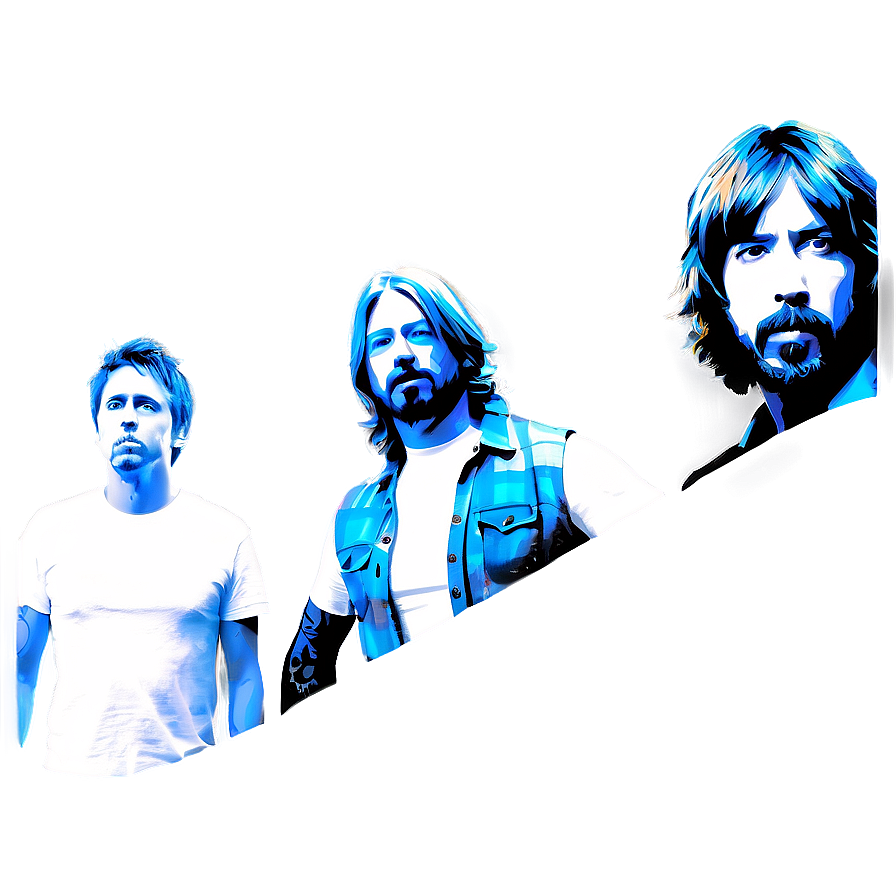 Foo Fighters Band Silhouette Png Qlr