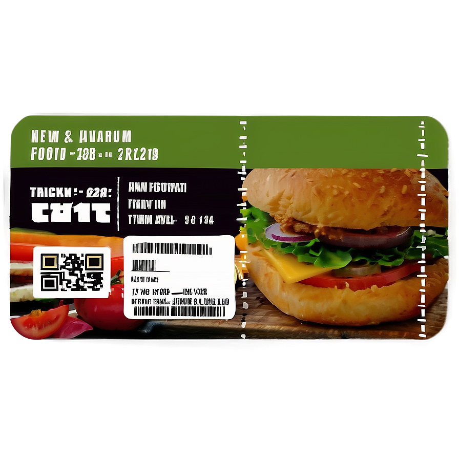 Food Festival Ticket Png 54