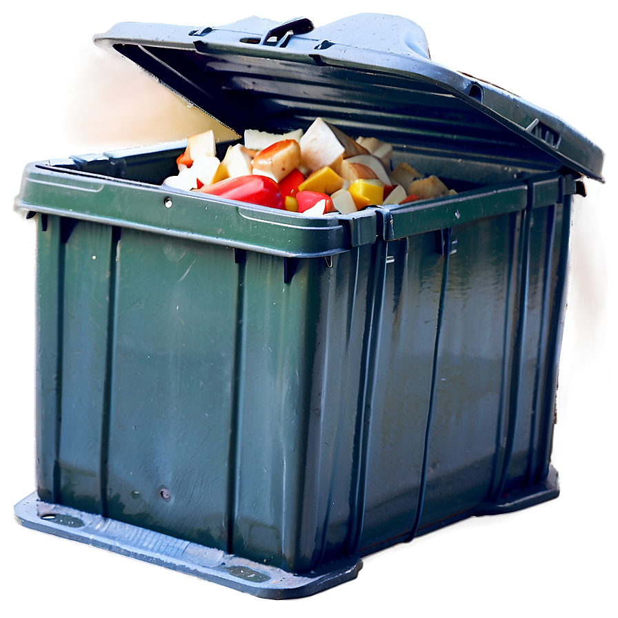 Food Scrap Container Png Sad