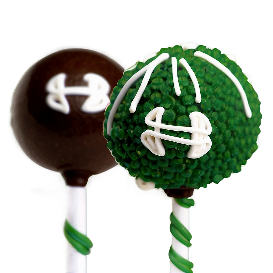 Football Cake Pops Png 06272024