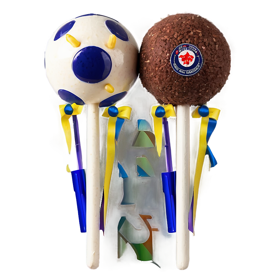 Football Cake Pops Png Xbv