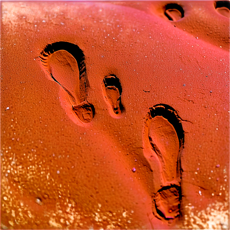 Footprints In Sand Png 94