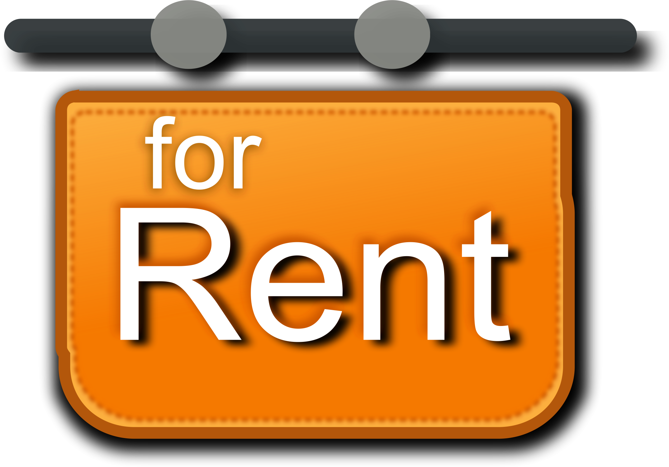 For Rent Signboard Graphic