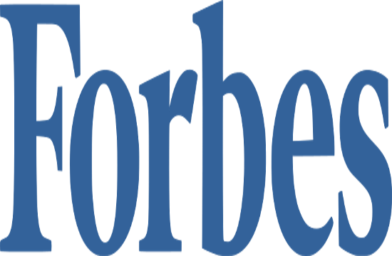 Forbes Logo Blueon Transparent