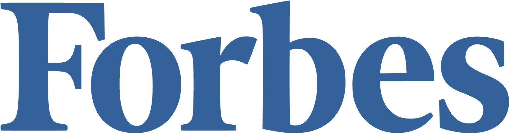 Forbes Magazine Logo Blue