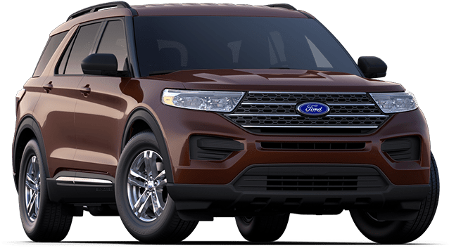 Ford Explorer Brown S U V2023 Model