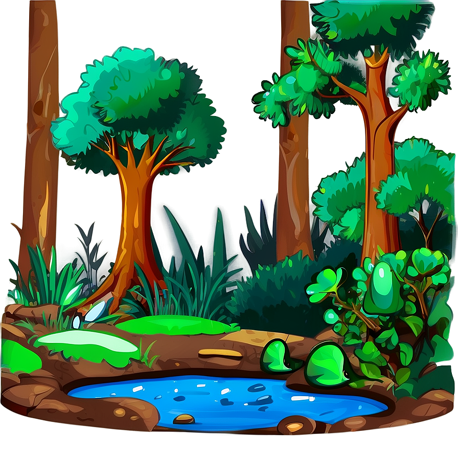 Forest Ecosystem Clipart Png Xfn