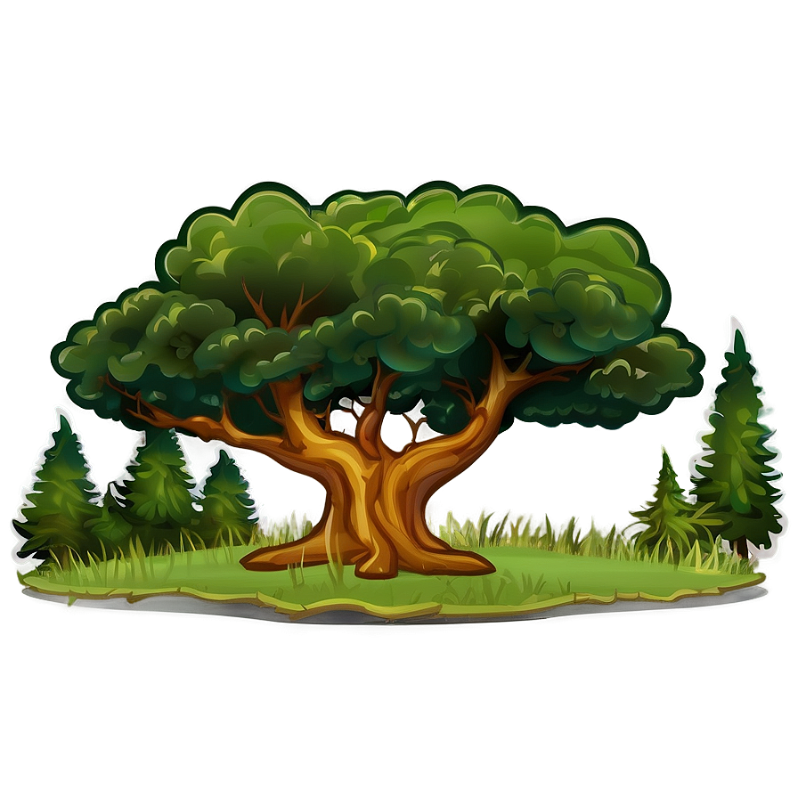 Forest Edge Outline Png Chx