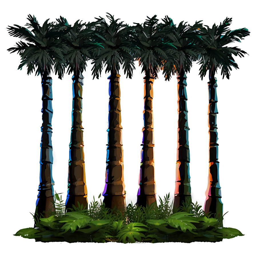 Forest Edge Sunset Png Qpq