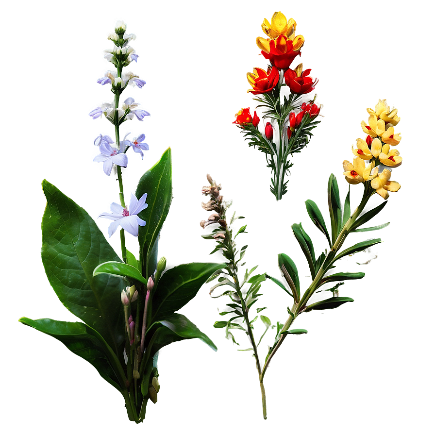 Forest Edge Wildflowers Png Yqw