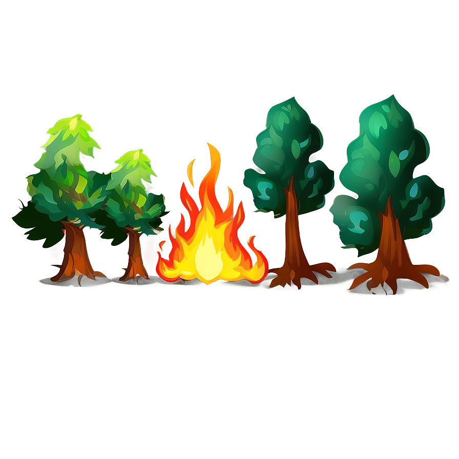 Forest Fire Clipart Png 91