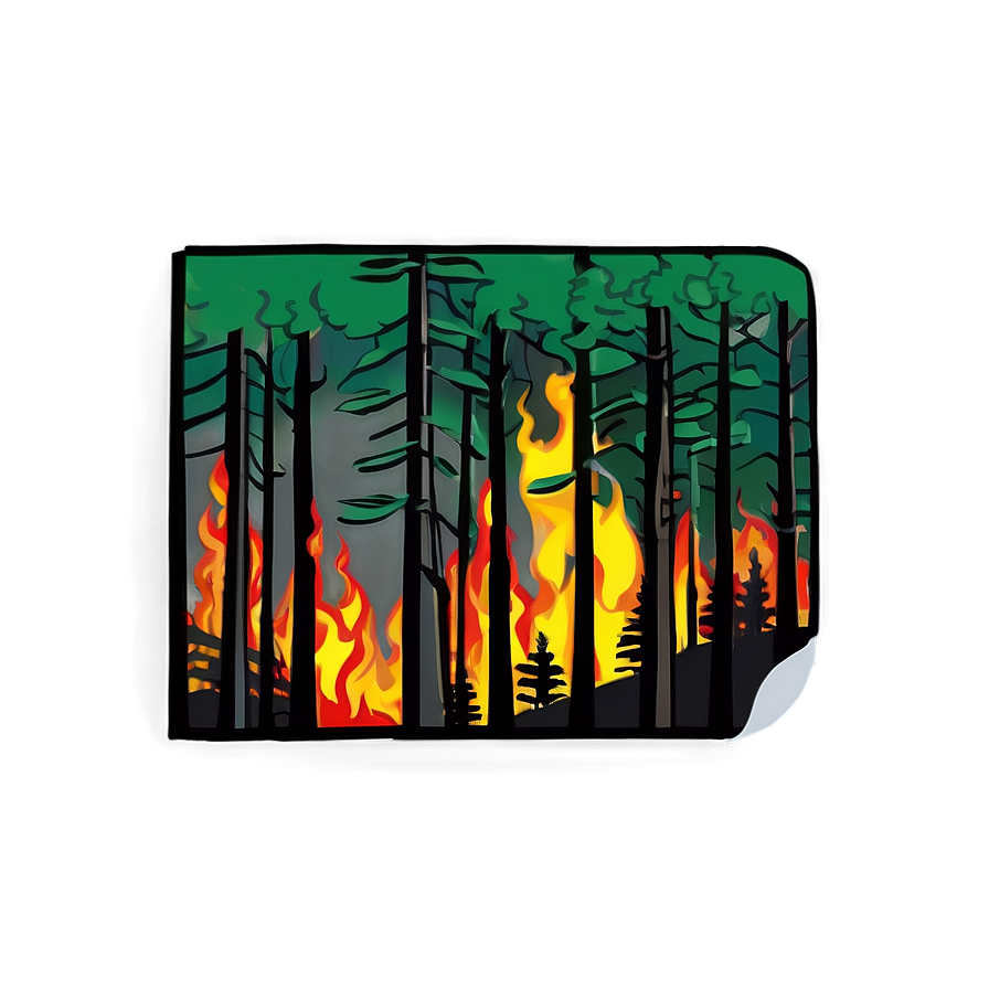 Forest Fire Prevent Png D