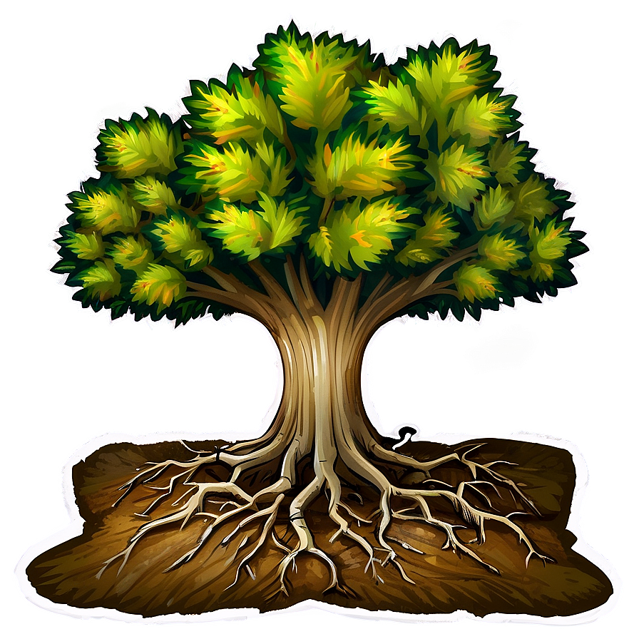 Forest Floor Roots Scene Png Khl56