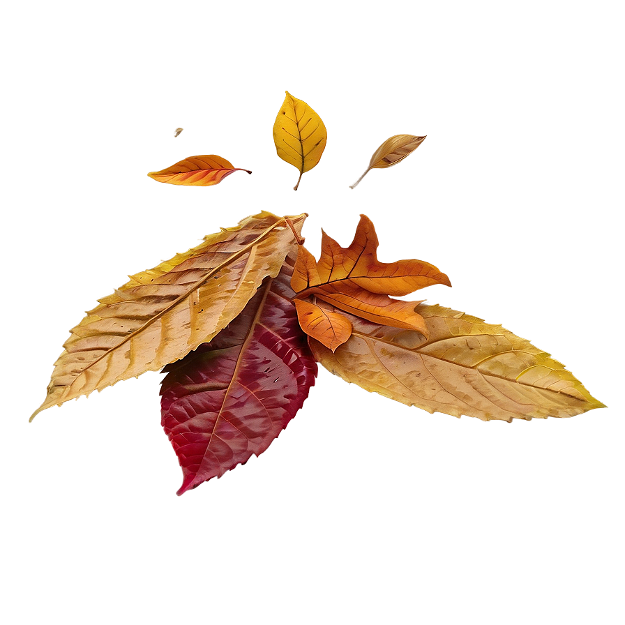 Forest Leaves Falling Png Lok