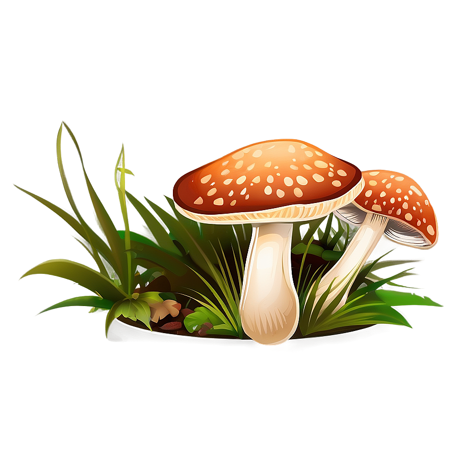 Forest Mushroom Clipart Png Dfa65