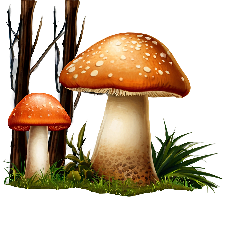 Forest Mushroom Png 05032024