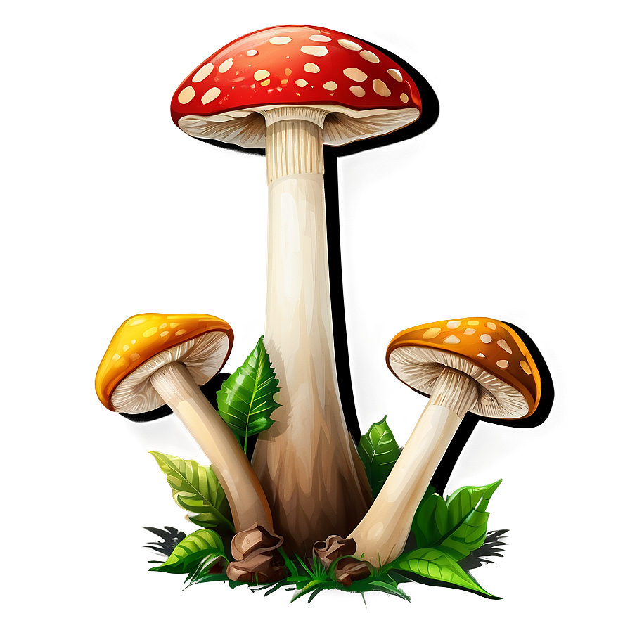 Forest Mushroom Png Hpa