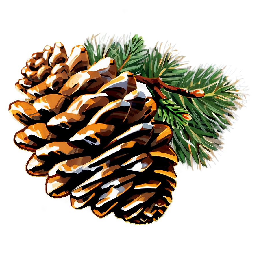 Forest Pine Cone Png 16