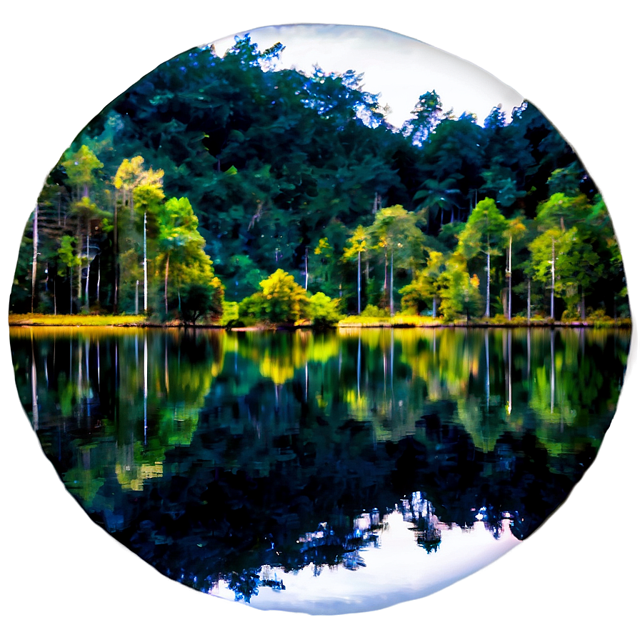 Forest Reflection Png Jxe