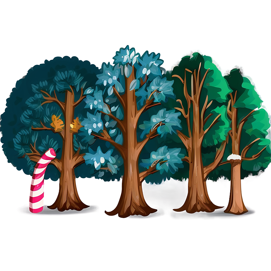 Forest Seasons Clipart Png Umj57