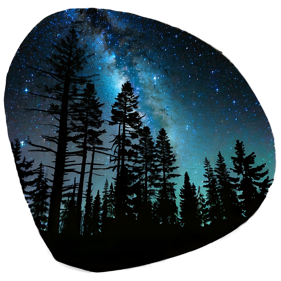 Forest Starry Sky Png Yiv73