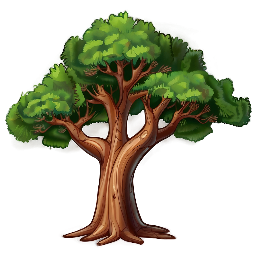 Forest Tree Types Clipart Png Aow