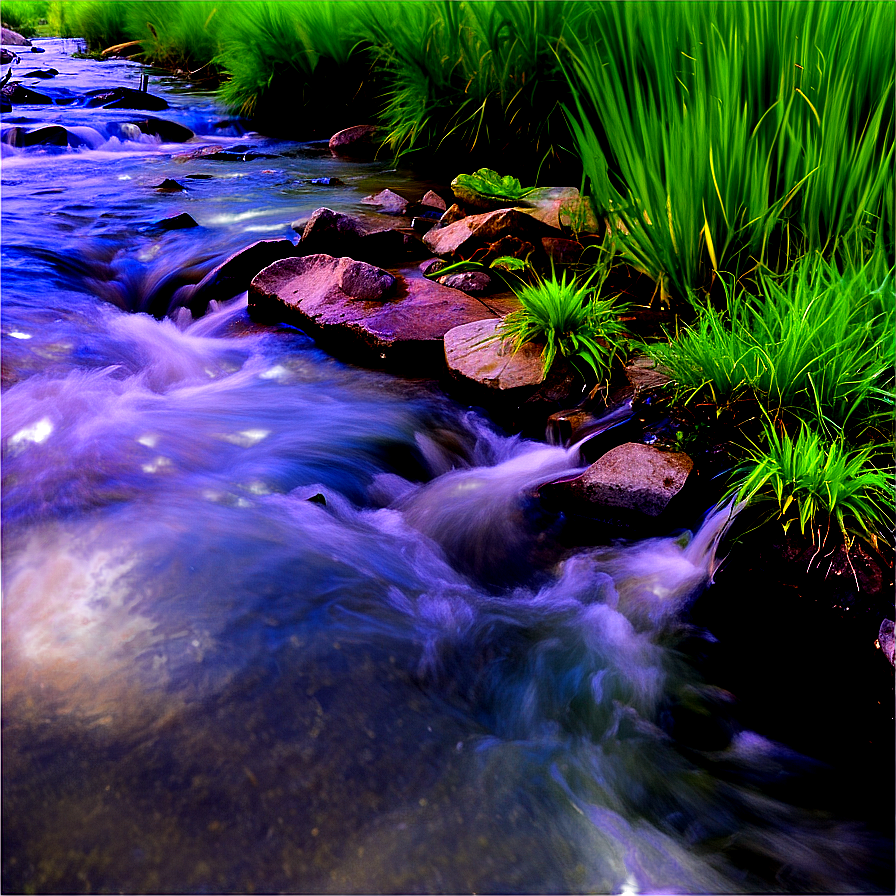 Forest Water Stream Png 05032024