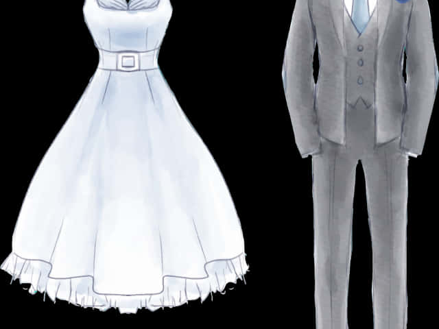 Formal Attire Illustration