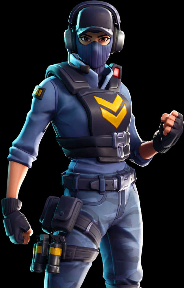 Fortnite Blue Striker Skin Character
