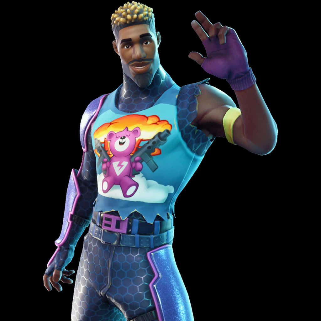 Fortnite Character Waving Hello