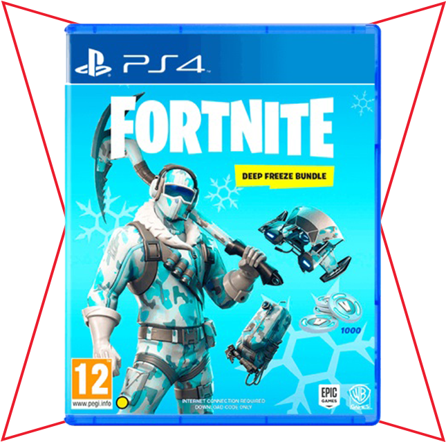 Fortnite Deep Freeze Bundle P S4 Cover