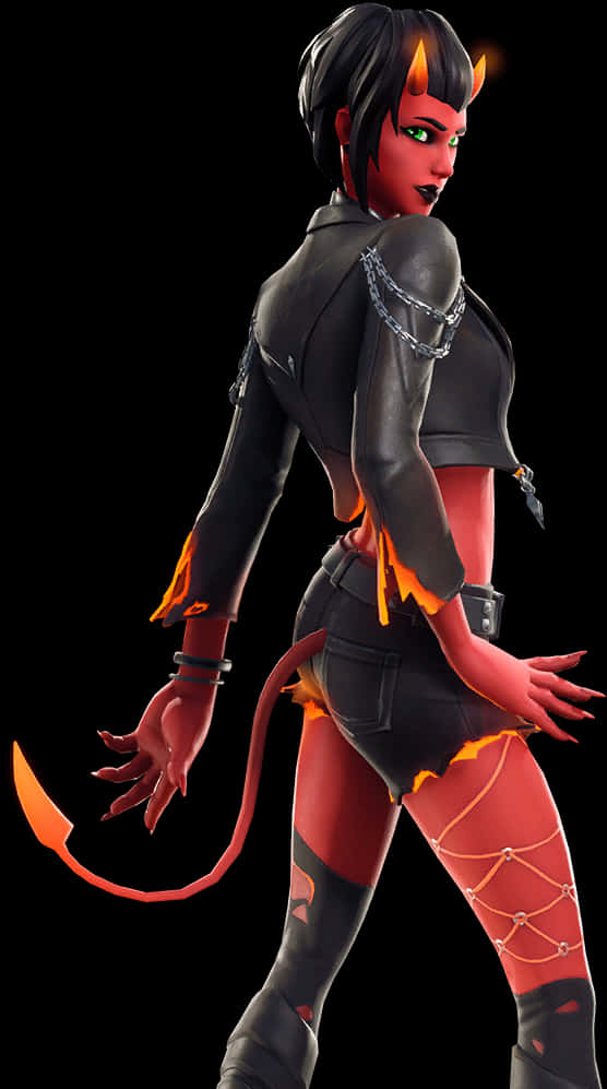 Fortnite Demonic Female Character