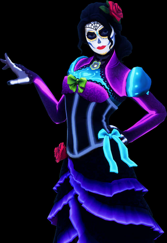 Fortnite Dia De Los Muertos Skin